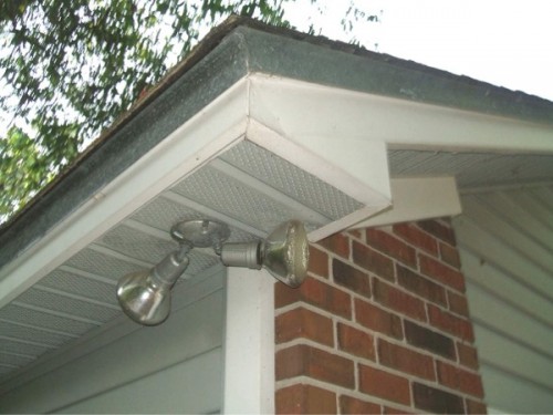 Soffit lining - the better insulated your home, the less energy you need to keep it warm.