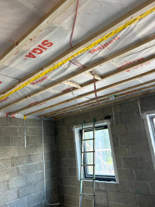 Vapour control layers  - part of Air Tightness installation by Midland Insulation